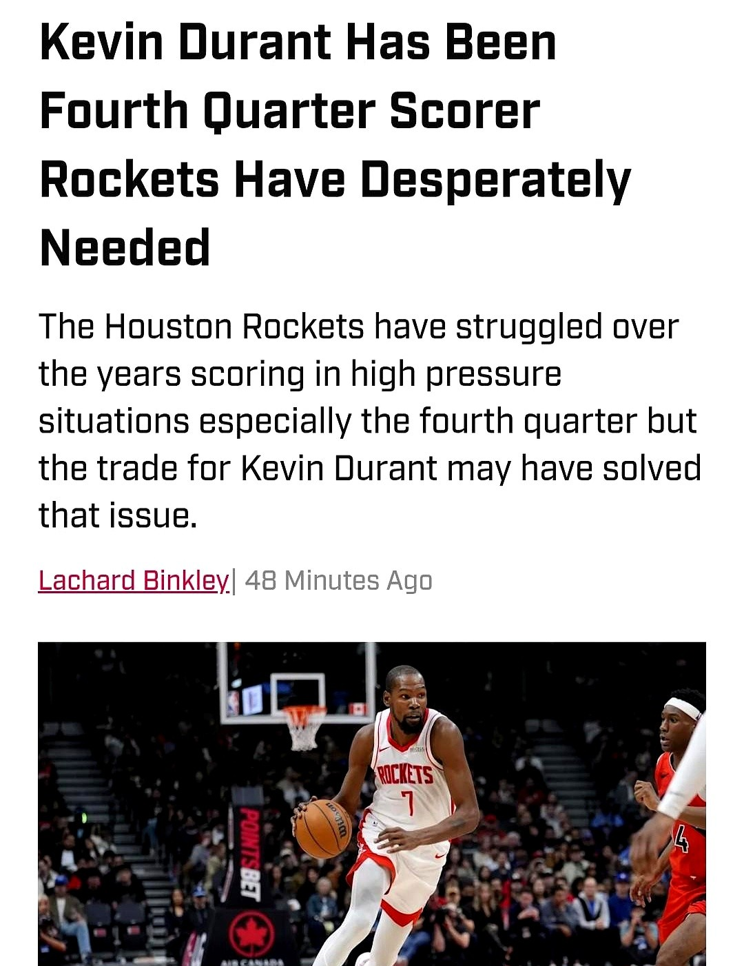 火箭vs开拓者全场2025